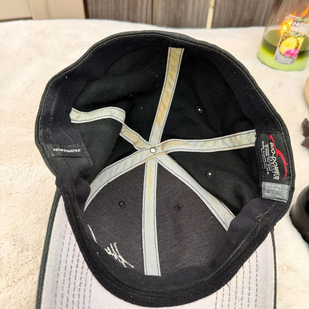 Vintage 2005 The USED Band Hat Black Baseball Cap Embroidery
